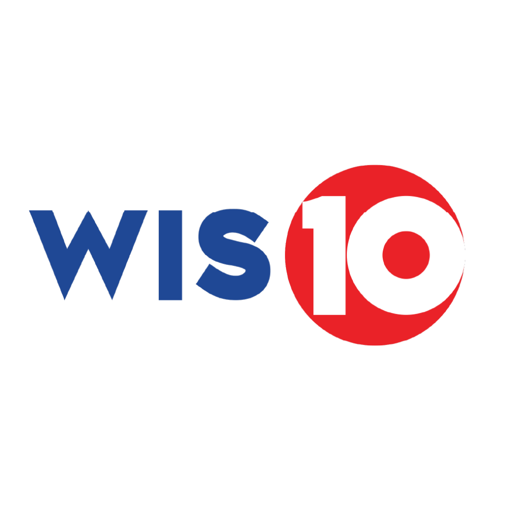 WIS 10 logo with blue text and a red circle containing the number 10 on a white background.