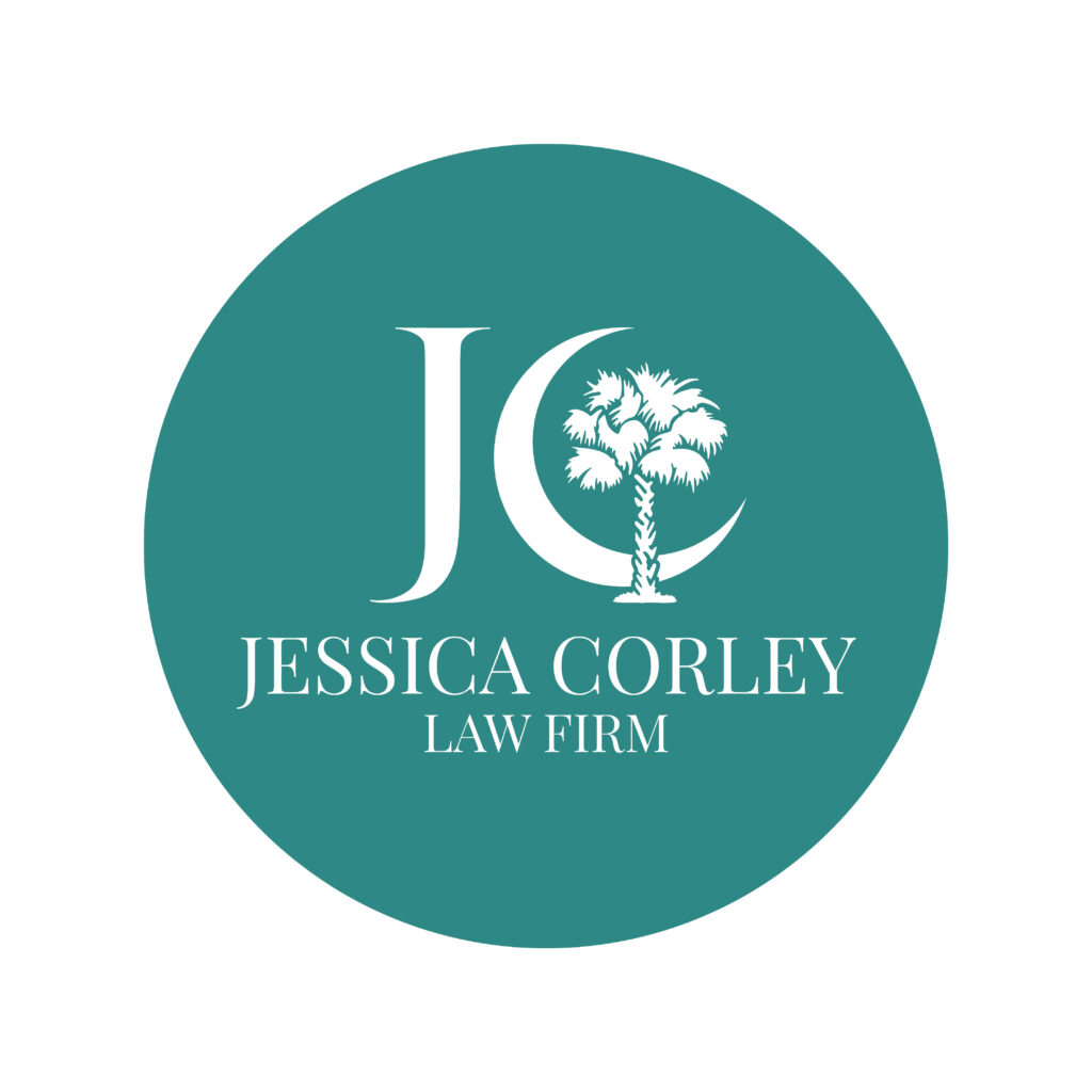 Jessica Corley Law Firm Logo - Shucker Sponsor